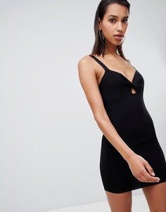 Облегающее платье Parallel Lines luxe-Черный