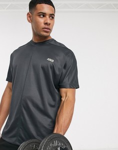 Свободная футболка ASOS 4505-Серый