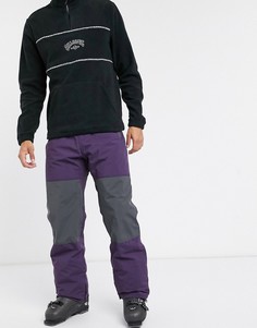 Фиолетовые горнолыжные брюки Billabong-Фиолетовый
