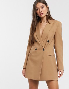 Платье-блейзер Stradivarius-Бежевый