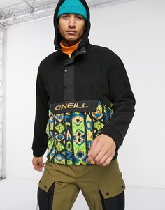 Черный флисовый топ с капюшоном ONeill PM Original HZ O'neill