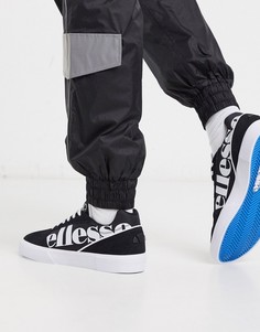 Черные кроссовки с логотипом ellesse Ostuni-Черный цвет