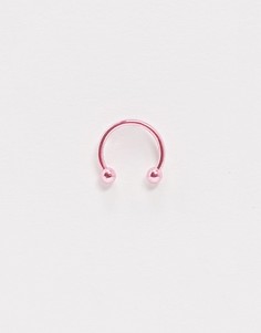 Серьги-кольца Classics 77-Розовый
