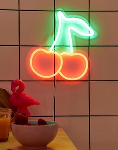 Настенный неоновый светодиодный светильник в виде вишен Sunnylife-Красный