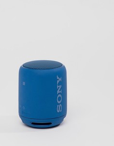Синий переносной беспроводной Bluetooth-динамик Sony