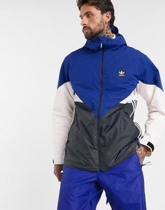 Синяя куртка Adidas Snowboarding Premier Riding-Коричневый