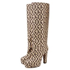 Сапоги Gucci Текстильные сапоги Britney Gucci