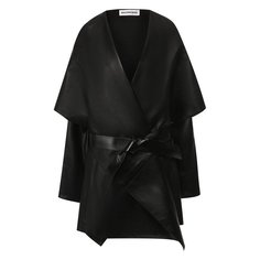 Пальто Balenciaga Кожаное пальто Incognito Balenciaga