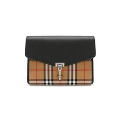 Женские сумки Burberry Кожаная сумка в клетку Vintage Check Burberry