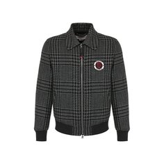 Куртки Alexander McQueen Шерстяной бомбер Alexander McQueen