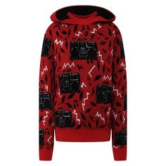 Свитеры Saint Laurent Худи из смеси шерсти и вискозы Saint Laurent