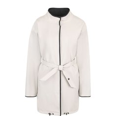 Куртки Loro Piana Двусторонняя парка с воротником-стойкой и поясом Loro Piana