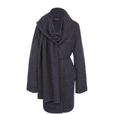 Пальто и плащи Loro Piana Пальто из смеси кашемира и шелка с поясом Loro Piana