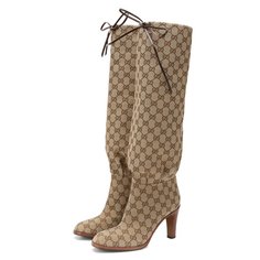 Сапоги Gucci Текстильные сапоги Lisa Gucci