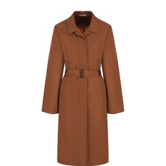 Пальто и плащи Bottega Veneta Однотонное пальто с поясом Bottega Veneta