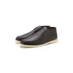 Ботинки Loro Piana Кожаные ботинки Open Walk Loro Piana