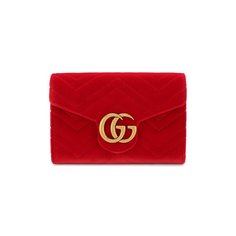 Женские сумки Gucci Сумка GG Marmont из бархата Gucci