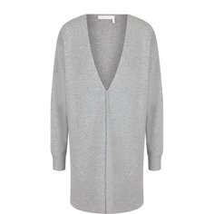 Свитеры Chloé Удлиненный кашемировый пуловер с V-образным вырезом Chloé