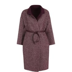 Пальто и плащи Loro Piana Шерстяное пальто с поясом Loro Piana