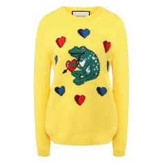 Свитеры Gucci Шерстяной пуловер Gucci