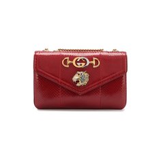 Женские сумки Gucci Сумка Rajah medium из кожи питона Gucci