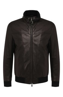 Кожаный бомбер Gimos