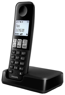Радиотелефон Philips D2301B/51 (черный)