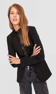 Базовый трикотажный пиджак Stradivarius