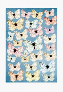Наклейка декоративная Decoretto Воздушные бабочки