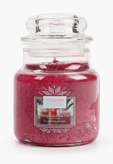 Свеча ароматическая Yankee Candle маленькая в стеклянной банке Гранатовый джин Pomegranate Gin Fizz 104гр / 25-45 часов