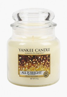 Свеча ароматическая Yankee Candle All is brigh 411 гр / 65-90 часов