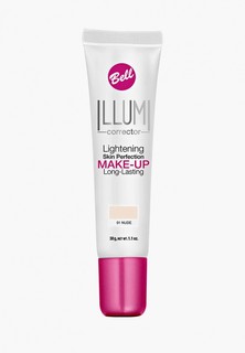 Сыворотка для лица Bell Суперстойкий Корректирующий И Придающий Сияние Illumi Lightening Skin Perfection Make-up Тон 1