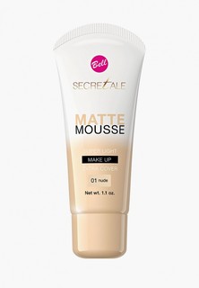 Тональное средство Bell Тональный Матирующий Secretale Matte Mousse Тон 01