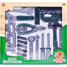 Игровой набор Abtoys инструменты Помогаю Папе, в наборе 24 предмета (PT-00570)