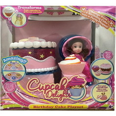 Кукла EMWAY SINGAPORE PTE.LTD Cupcake Surprise. Набор Чайная вечеринка с Куклой Капкейк и питомцем (1136)