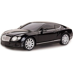 Машинка радиоуправляемая Rastar 1:24 Bentley Continental GT speed, цвет черный 27MHZ (48600B)