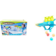 Бластер для снежков Abtoys Веселые для снежков 2 в 1 Зимние забавы (PT-00867)