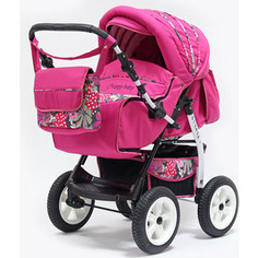 Коляска прогулочная Bart Plast DIANA 2016 PKL FL04 розовый