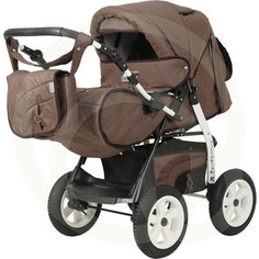 Коляска прогулочная Bart Plast VICTORIA PRIME PKL 05 коричневый лен