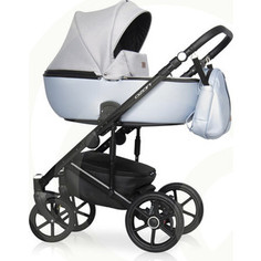 Коляска 2 в 1 Riko Basic OZON Shine 02 голубой--серый