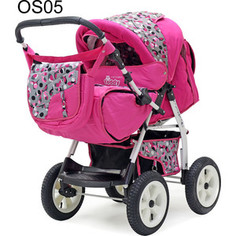 Коляска прогулочная Bart Plast VICTORIA 2016 BKL OS05 розовый