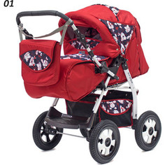 Коляска прогулочная Bart Plast ETUDE PKL 01 красный