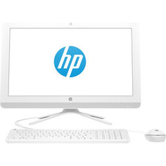 Моноблок HP 22-c0018ur white (Core i3 8130U/4Gb/1Tb/DVD-RW/VGA int/DOS) (4HD56EA)