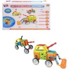 Магнитный конструктор Abtoys Магический магнит, 76 деталей (PT-00844)