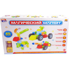 Магнитный конструктор Abtoys Магический магнит, 65 деталей (PT-00830)