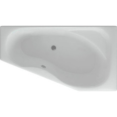 Акриловая ванна Акватек Медея 170х95 см правая фронтальная панель, каркас, слив-перелив (MED180-0000038)