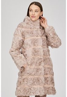 Шуба из овчины калган Virtuale Fur Collection