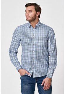 Рубашка в клетку Al Franco