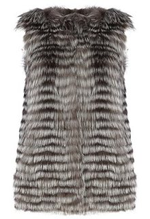 Жилет из меха чернобурки Virtuale Fur Collection