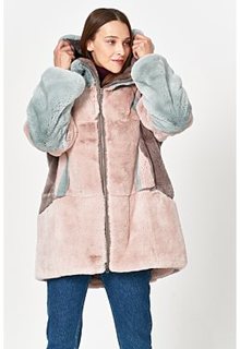 Шуба из меха кролика Virtuale Fur Collection